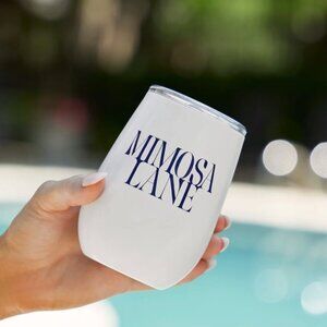 NWOT Mimosa Lane - Insulated Wine Tumbler